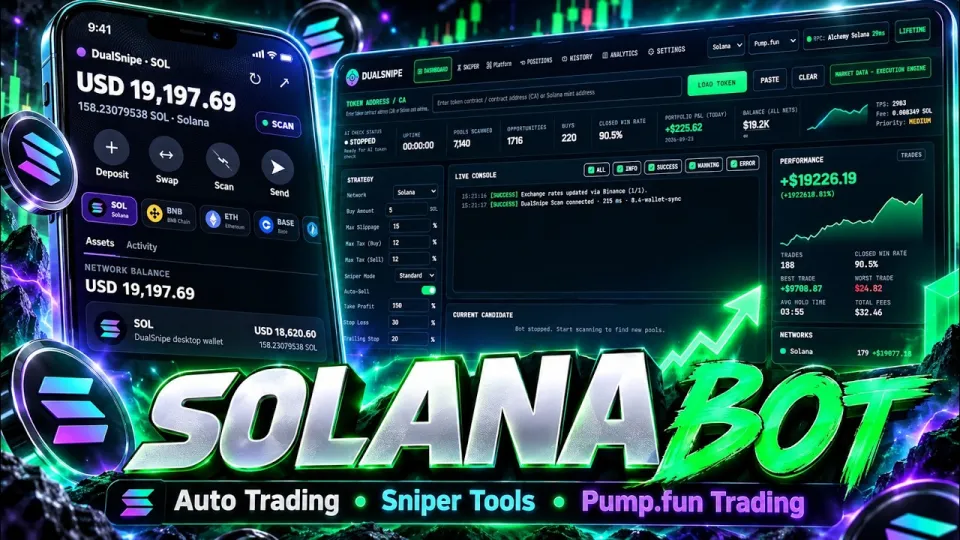 Solana Bot What to Choose for Automated Trading and Sniping and Why